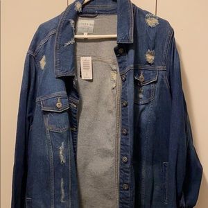 Torrid Denim Coat Size 5